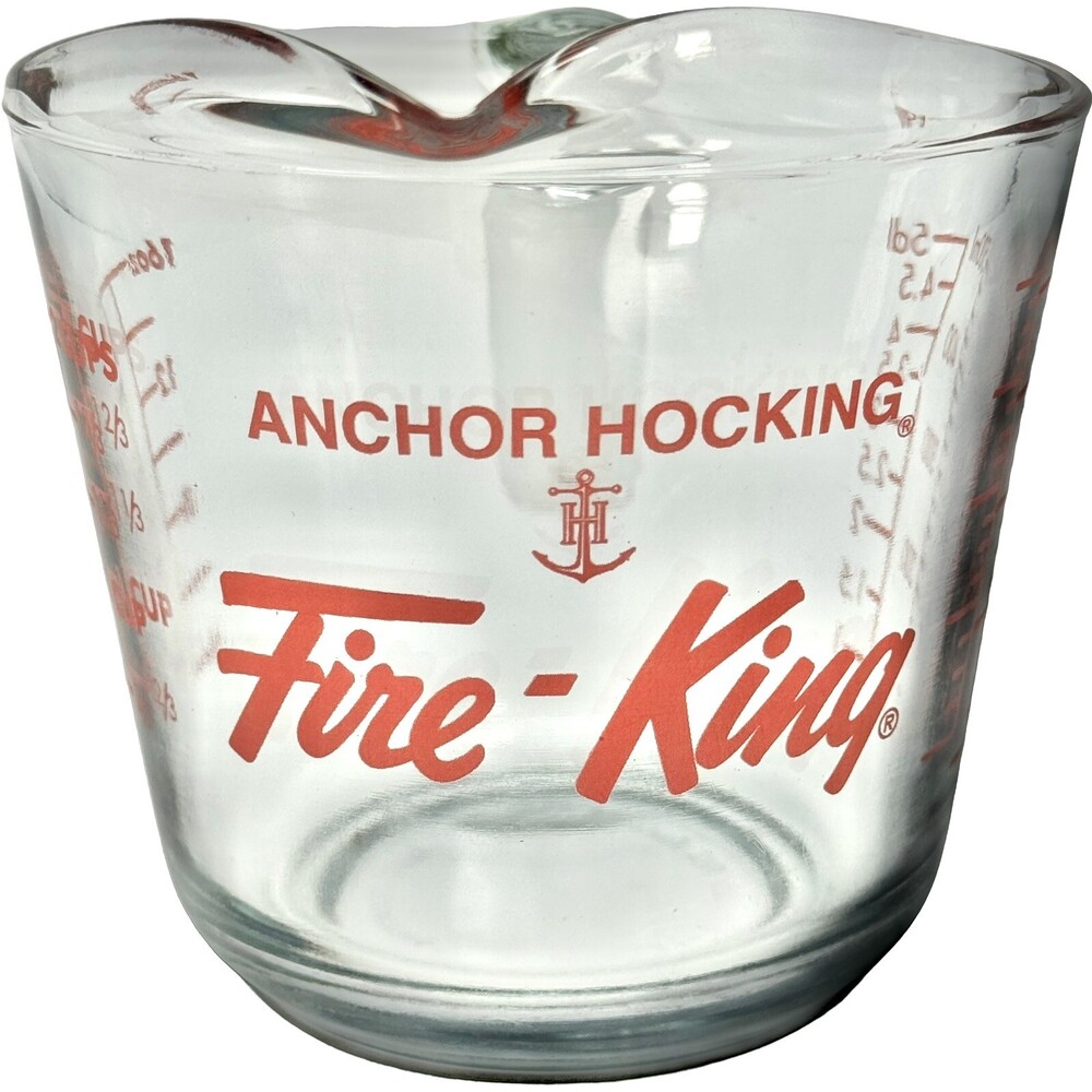 Anchor Hocking Fire King Glass Measuring Cup 2-cup NEW